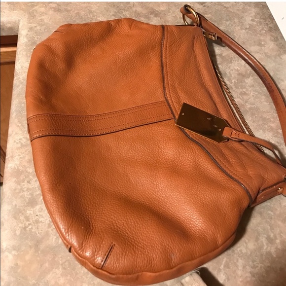 RALPH LAUREN BERMONDSEY COGNAC HOBO - Picture 5 of 8